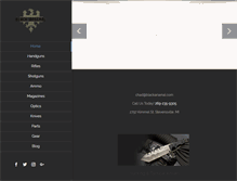 Tablet Screenshot of blackarsenal.com